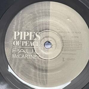 Paul McCartney Archive Collection / Pipes Of Peace EU盤LP + Pipes Of Peace シングルの画像8