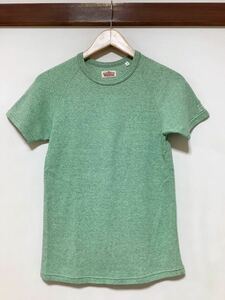 へ1339 HOLLYWOOD RANCH MARKET ハリウッドランチマーケット 半袖Tシャツ 2 (M) ライトグリーン 定番 H刺繍 ハリラン