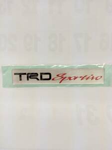 送料無料！ 新品・未使用 TRDエンブレム ステッカー 正規品 トヨタ