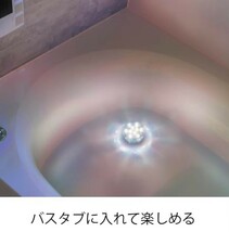 LED イルミネーション 防水 水中ライト 潜水ライト バスライト 水槽照明 お風呂 アクアライト_画像2