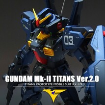 1/100 MG RX-178 ガンダムMk-2ティターンズ 塗装済完成品 プラモデル ガンプラ 機動戦士Zガンダム _画像1