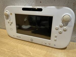 【Q-5】 Nintendo Wii U ゲームパッド WUP-010 ホワイト ジャンク品 ゲーム機 任天堂