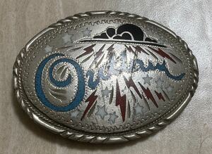  buckle belt buckle Vintage USA American made rare goods that time thing made of metal American Casual 0d