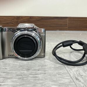 【通電確認済】F オリンパス Olympus SZ-11 20x Wide バッテリー付 ケーブル付 コンパクトデジタルカメラ 画面割有 0004の画像9