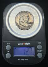 アメリカ 銀貨 リバティコイン 3枚まとめ フランクリン 50セント 1949 19662 1958 ハーフダラー HARF DOLLAR 硬貨 コイン 0d ⑦_画像8