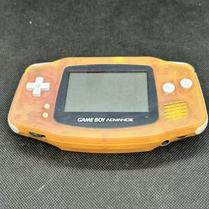 #9314D　【ジャンク品】Nintendo ゲームボーイアドバンス 本体　ミルキーピンク