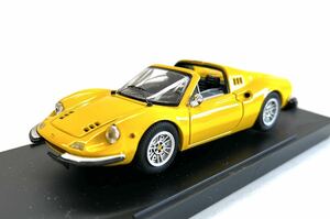 1/43 人気希少品　ディーノ246GTS イエロー