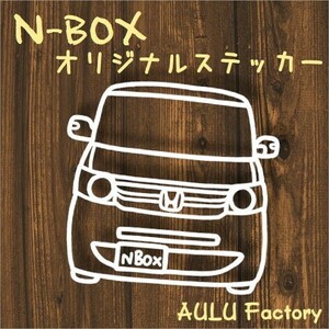 手書き風 NBOX　JF1　オリジナル ステッカー 　Mサイズ