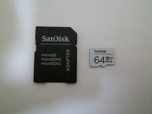 SanDisk UHSスピードクラス3 microSDXCカード 64GB 100MB/s 高耐久性