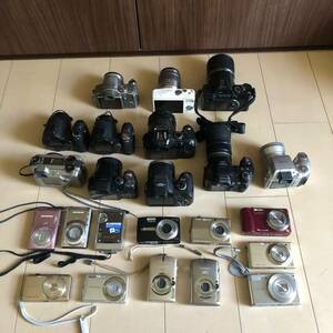 デジタルカメラ 　23台セット　 Panasonic/CANOM/NIKON/OLYMPUS/他