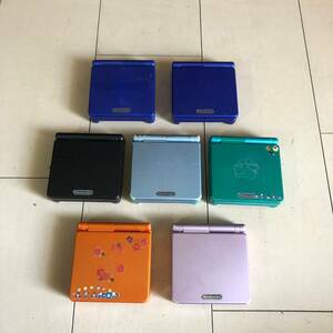  nintendo Game Boy AGS-001 7 pcs together operation not yet verification 