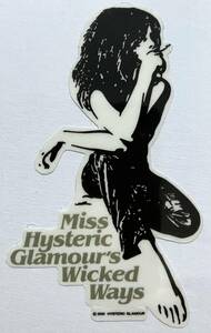 即決☆ヒスグラ☆正規品☆新品☆ステッカー☆152☆シール☆ヒステリックグラマー☆HYSTERIC GLAMOUR☆HYSTERICS