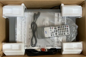 【サ-5-12】100 新品未使用品 SUEDE Hi-Ｆi VHS ビデオ VR-AE1 2003年製 船井電機株式会社 VHSデッキ 箱/ケーブル付属