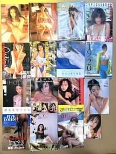 【た-5-36】100 入手困難 写真集 大量まとめて 酒井美雪 及川麻衣 山崎真由美 グラビア アイドル 女優 など セクシー 中古品