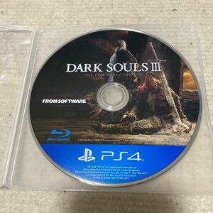 【PS4】 DARK SOULS III THE FIRE FADES EDITION ダークソウル3 ケース無し