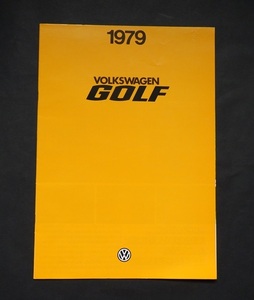 カタログ ドイツ車 フォルクスワーゲン　ゴルフ　1979　