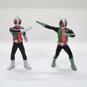 [ внешний -0779] Kamen Rider HG серии новый 1 номер & старый 2 номер ( загадочная личность . санки мужчина сборник ) 2 body комплект /ga коричневый /ga автомобиль / gashapon /ga автомобиль ga автомобиль / Bandai (MS)