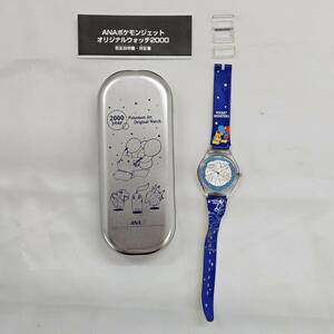 [ external -0805]( junk )ANA Pokemon jet original watch 2000/ quartz / analogue / wristwatch (MS)