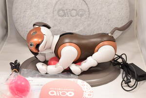 SONY Aibo ERS-1000 chocolate edition limitated model * ball rare aibo dog type robot pet 