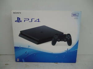 G3003 送料無料！ SONY PlayStation4 CUH-2000AB01 中古品/動作確認済/内箱,内袋,説明書,イヤフォンマイク無し/箱傷み/傷や汚れ,タバコ臭有