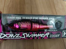 JACKALL ジャッカル 未使用 DOWZ SWIMMER ダウズスイマー 220 SF マルハタスパークフラッシュ_画像1