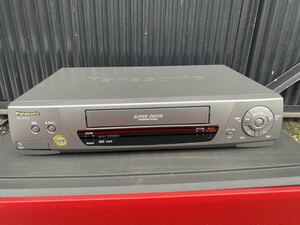 1 jpy start Panasonic VHS video deck NV-H110 new goods unused 
