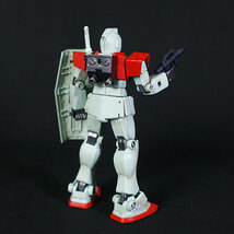 HGUC RGM-79 ジム 1/144 HG ダメージ表現 完成品 001_画像4