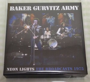 ベイカー、ガーヴィッツ、アーミー■NEON LIGHTS - THE BROADCASTS 1975 ■3CD/2DVD　リージョンフリー ■ BOXセット■BAKER GURVITZ ARMY 