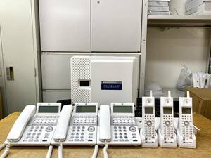  Saxa PT1000Ⅱstd. equipment, telephone machine 6 pcs. set control NO33