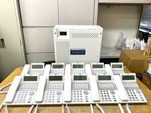 サクサ　PT1000Ⅱpro　主装置、電話機10台セット 管理NO34