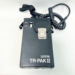 SUNPAK TR-PAK2 ストロボ用外部バッテリーパック サンパック TR-PAKⅡ TRパック2 外部電源