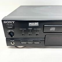 動作品 SONY ソニー CDP-M54 CDプレーヤ リモコン欠品　オーディオ機器 _画像3