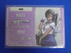 ★ナガ カードダス 勝利の女神：NIKKE メタリックパスコレクション Ver.2 カード メガニケ