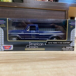 ミニカーMOTOR MAX 1979 フォード F-150 カスタム 1/24