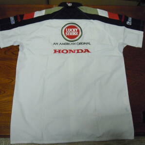2005 BARホンダチーム 支給品 ピットシャツ  Mの画像3