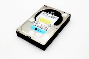 【JUNK】 Western Digital WD4000F9YZ 3.5インチ HDD 4TB データ消去・CrystalDiskInfoによるチェック済み 【tkj-02449】