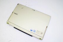 【JUNK】 1円スタート NEC PC-VKT12SGG3 Windows 10 Pro 64bit OS起動確認のみ ACアダプタ タイプカバー スタイラスペン付属【tkj-02439】_画像3