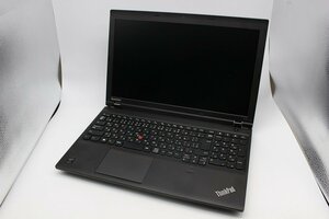 【JUNK】 1円スタート Lenovo ThinkPad L540 起動不可 ACアダプター ストレージ メモリ欠品 【tkj-02475】