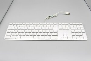 【A品】Apple純正 USBキーボード シルバー (A1243) 日本語配列 簡易動作確認済【tkj-apka1243-a】