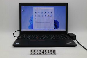 Lenovo ThinkPad L590 Core i5 8265U 1.6GHz/8GB/256GB(SSD)/15.6W/FWXGA(1366x768)/Win11 キー文字消え 【553245450】