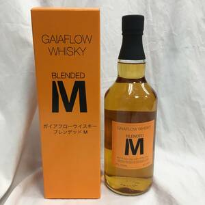 【未開栓】ガイアフローウイスキー ブレンデッドＭ 静岡蒸溜所 700ml アルコール48% 箱あり　