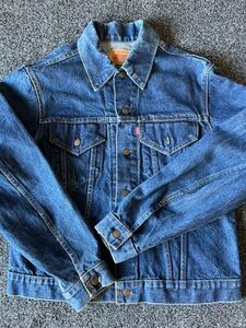 Levi's リーバイス 70505 デニムジャケット スモールe 42 ビッグサイズ 希少 　サード 3rd 4th　71205　557XX　558XX　506XX　507XX　