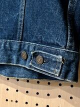 極上 Levi's リーバイス 70505 デニムジャケット スモールe 42 ビッグサイズ サード 3rd 4th 71205　60S　70S　80S 557XX ビッグE_画像6