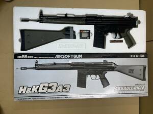 4＃W/4666　東京マルイ H&K G3 A3 ヘッケラー&コック G3-A3 エアーソフトガン　ASGK刻印　現状/未確認　140サイズ