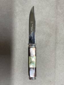 4#H2d/4346 ANTON WINGER DF KRESSLER sheath knife hunting knife custom knife present condition / not yet verification 60 size 