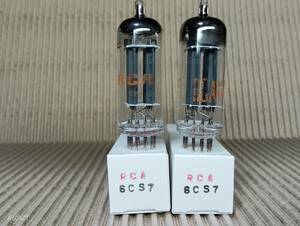 ●　6CS7　RCA　2本セット　●　K 2227 