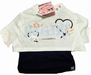 【新品】サイズ150 サンリオ　シナモロール　RICCA RICCAコラボ　タンクトップ＋Tシャツ　女児服　ガールズ