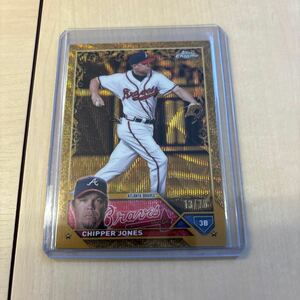 MLB　2023 TOPPS GILDED Base /75 CHIPPER JONES BRAVES