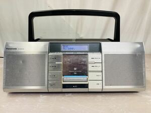 2r29 必見！ Panasonic パナソニック CD MD カセットデッキ RX-MDX85 中古品 現状品 簡易動作確認済み