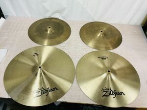 4i7 必見! シンバル まとめ 7枚 Zildjian ジルジャン 16/40cm 17/43cm THINCRASH K 中古品 現状品